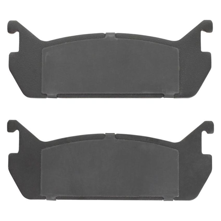 MPA 1003-0458C Quality-Built Black Series Ceramic Brake Pads w/ Hardware