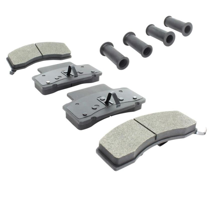 MPA 1003-0459C Quality-Built Black Series Ceramic Brake Pads w/ Hardware