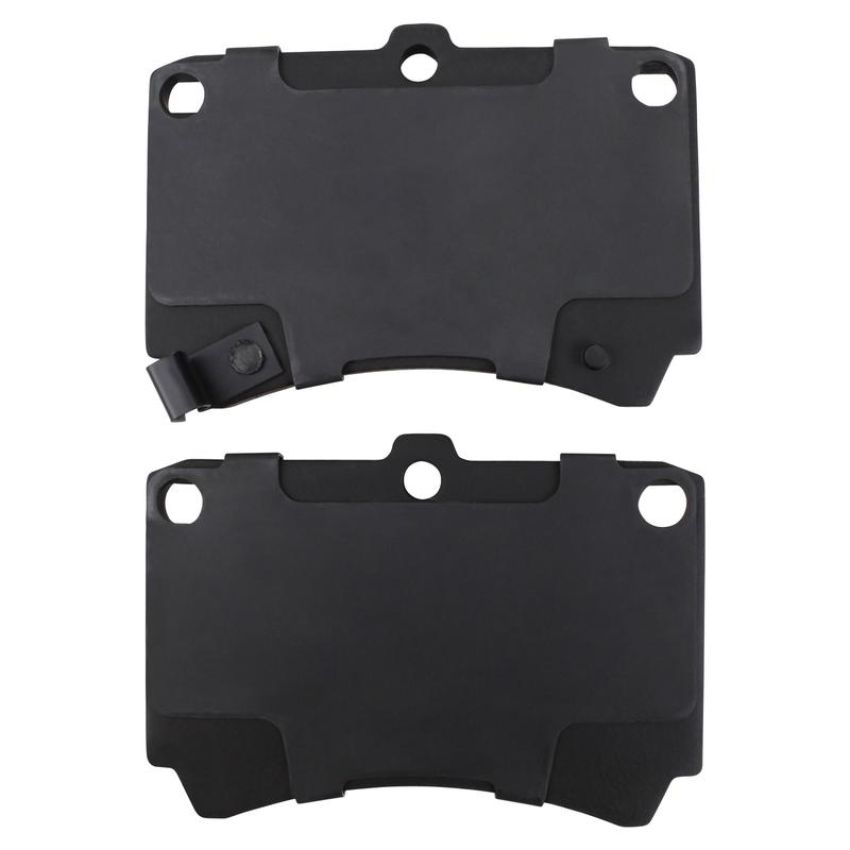 MPA 1003-0466C Quality-Built Black Series Ceramic Brake Pads w/ Hardware
