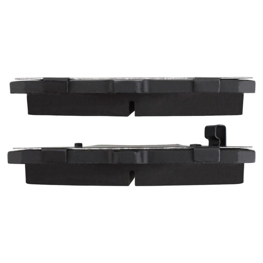 MPA 1003-0466M Quality-Built Black Series Semi-Metallic Brake Pads w/ Hardware