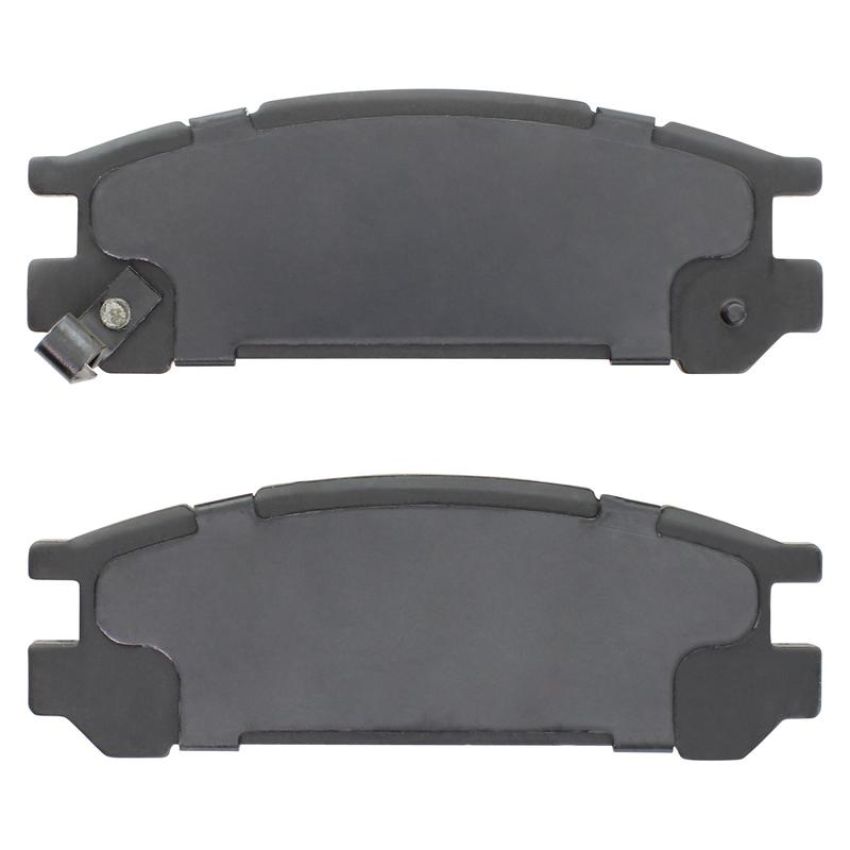 MPA 1003-0471C Quality-Built Black Series Ceramic Brake Pads w/ Hardware