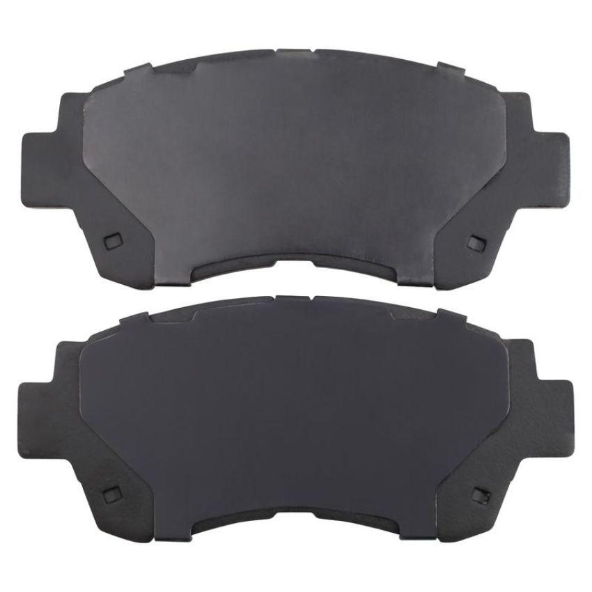 MPA 1003-0476AC Quality-Built Black Series Ceramic Brake Pads w/ Hardware