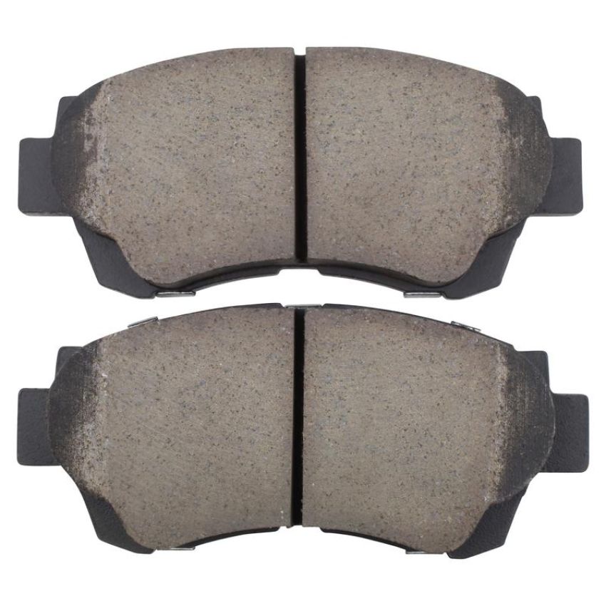 MPA 1003-0476AC Quality-Built Black Series Ceramic Brake Pads w/ Hardware