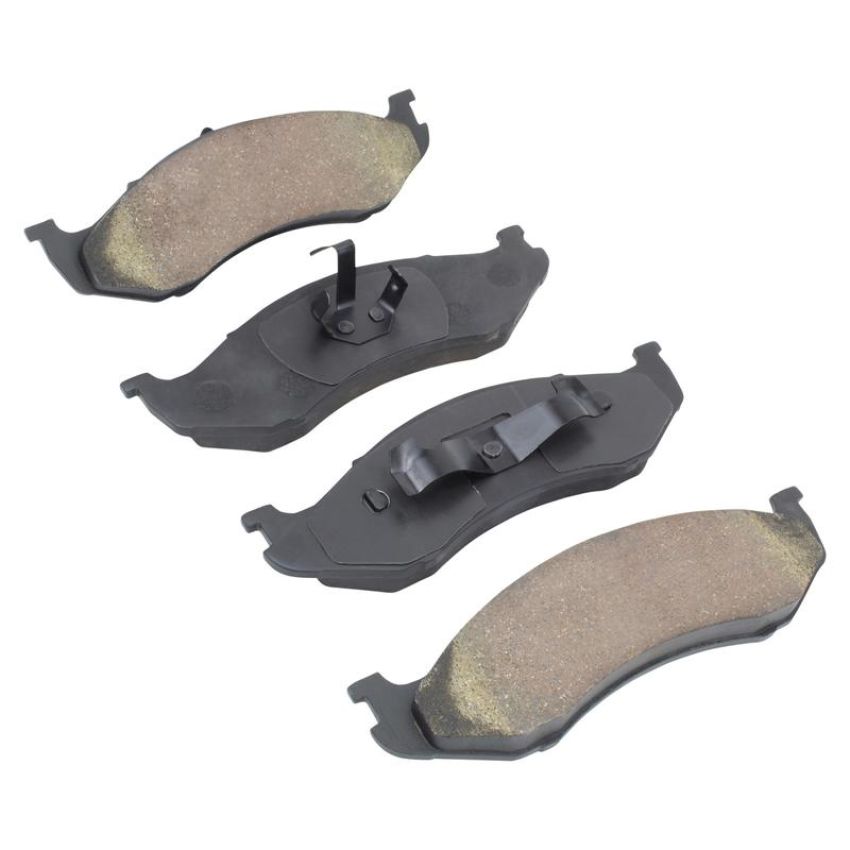 MPA 1003-0477M Quality-Built Black Series Semi-Metallic Brake Pads