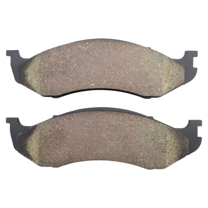 MPA 1003-0477M Quality-Built Black Series Semi-Metallic Brake Pads
