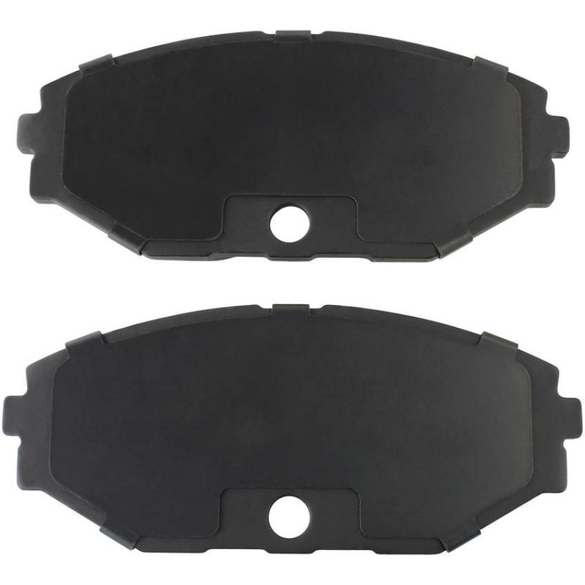 MPA 1003-0486C Quality-Built Black Series Ceramic Brake Pads w/ Hardware