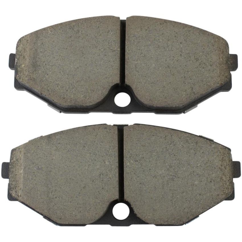 MPA 1003-0486C Quality-Built Black Series Ceramic Brake Pads w/ Hardware