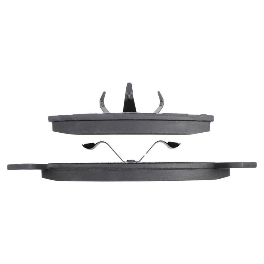 MPA 1003-0499M Quality-Built Black Series Semi-Metallic Brake Pads w/ Hardware