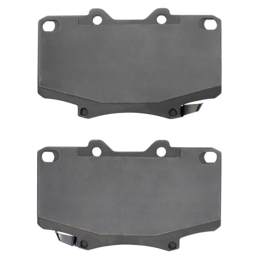 MPA 1003-0502AM Quality-Built Black Series Semi-Metallic Brake Pads w/ Hardware
