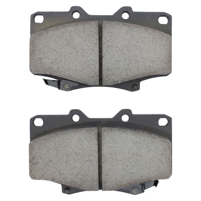 MPA 1003-0502AM Quality-Built Black Series Semi-Metallic Brake Pads w/ Hardware