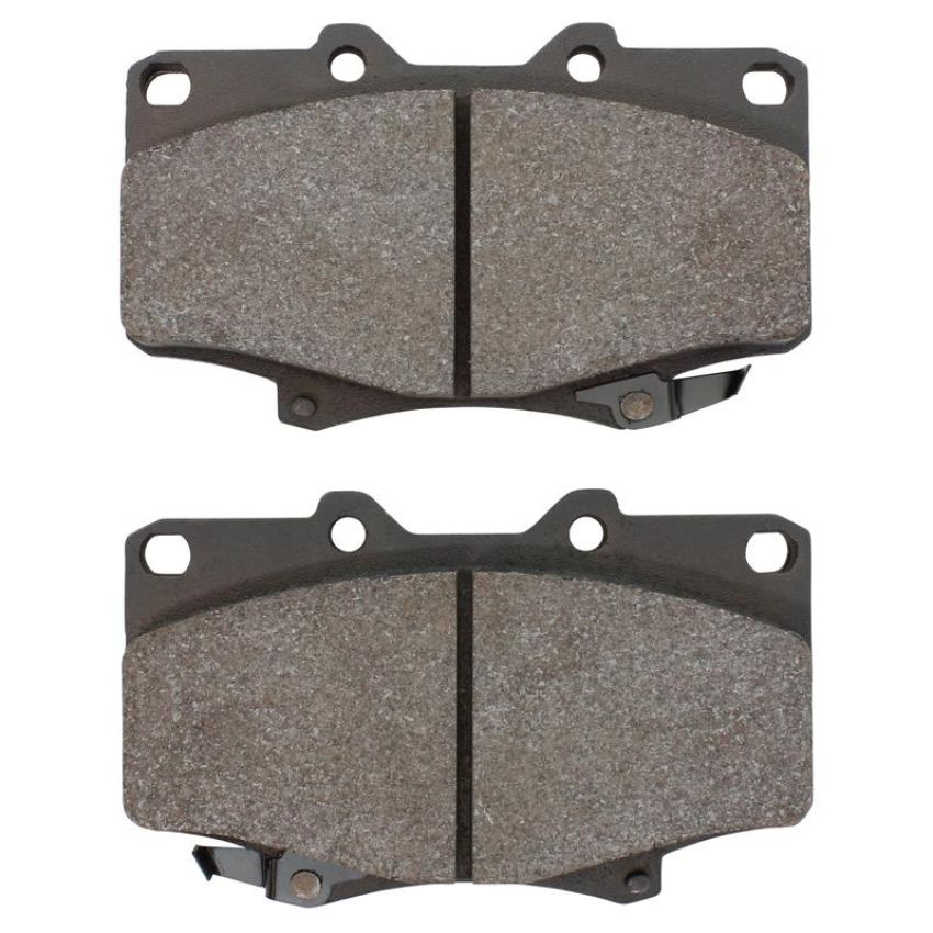 MPA 1003-0502M Quality-Built Black Series Semi-Metallic Brake Pads w/ Hardware