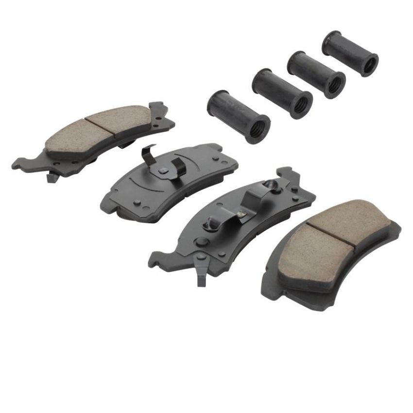 MPA 1003-0506C Quality-Built Black Series Ceramic Brake Pads w/ Hardware