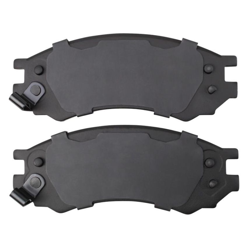MPA 1003-0507M Quality-Built Black Series Semi-Metallic Brake Pads w/ Hardware