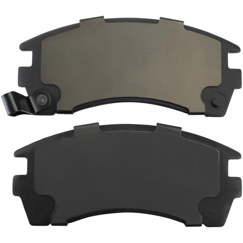 MPA 1003-0509M Quality-Built Black Series Semi-Metallic Brake Pads w/ Hardware