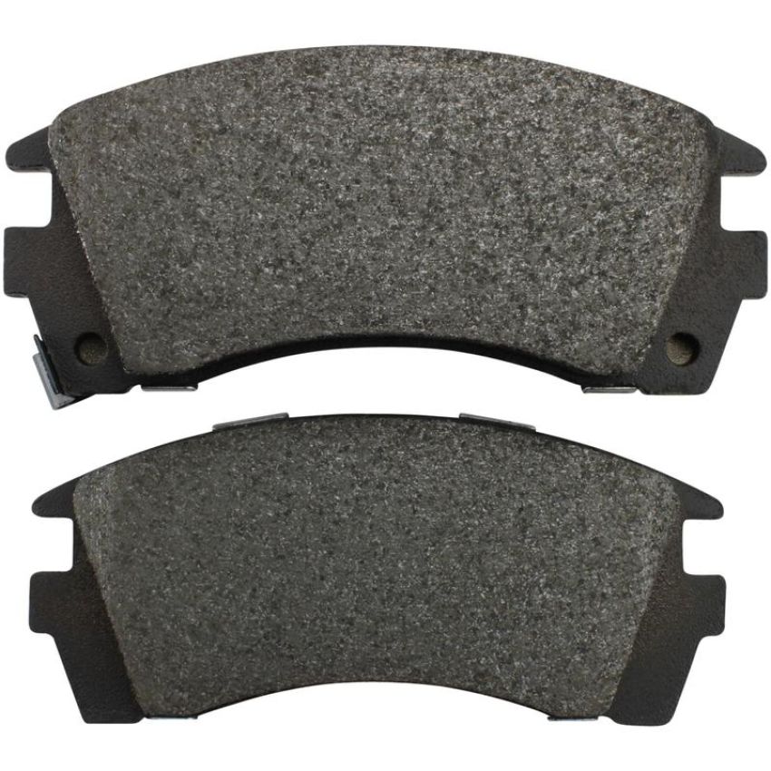MPA 1003-0509M Quality-Built Black Series Semi-Metallic Brake Pads w/ Hardware