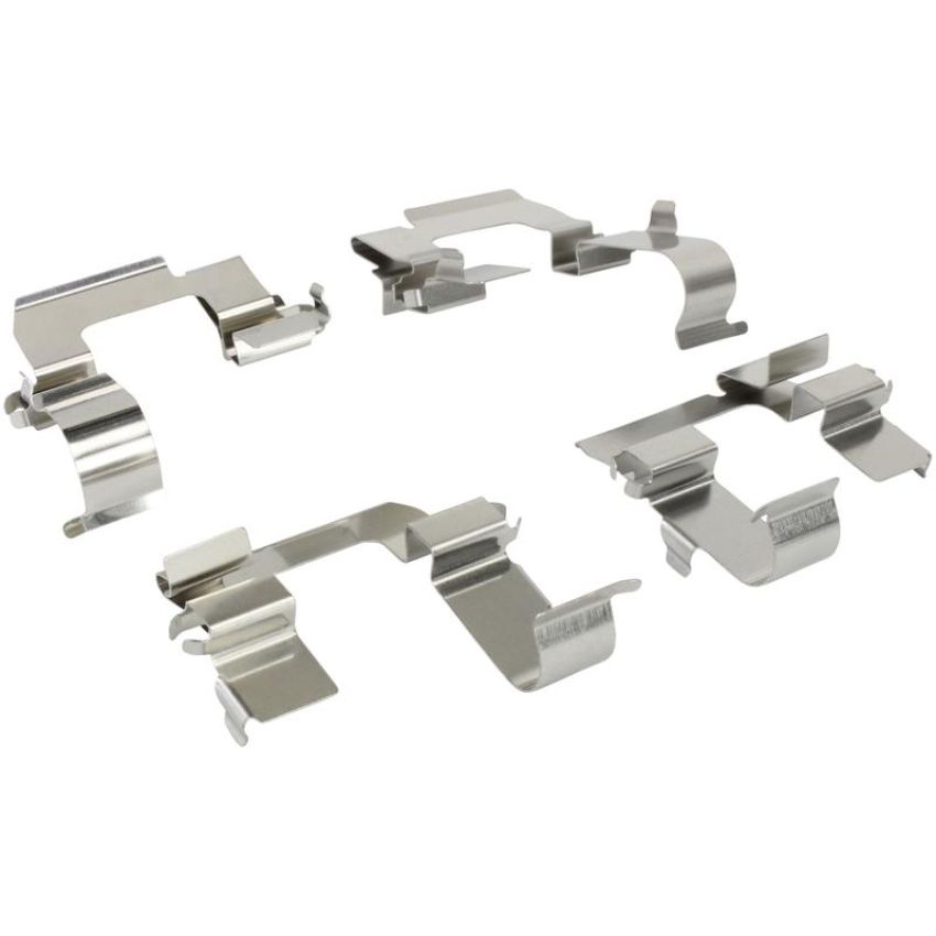 MPA 1003-0509M Quality-Built Black Series Semi-Metallic Brake Pads w/ Hardware