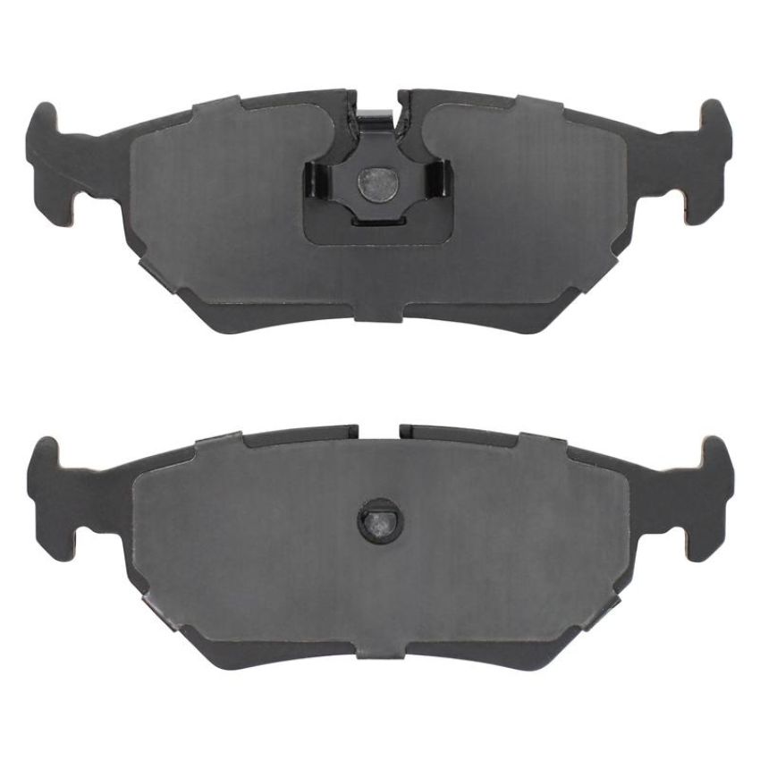 MPA 1003-0517M Quality-Built Black Series Semi-Metallic Brake Pads w/ Hardware