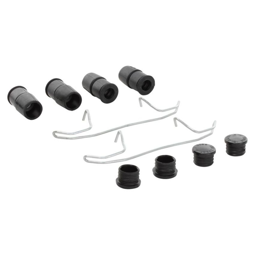 MPA 1003-0517M Quality-Built Black Series Semi-Metallic Brake Pads w/ Hardware