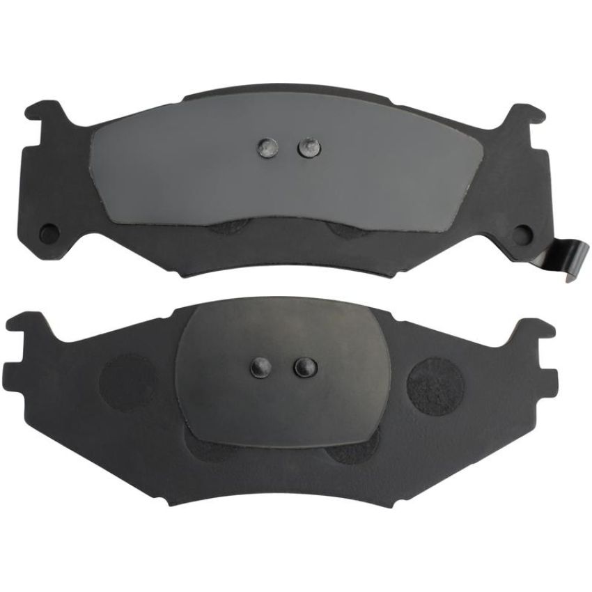 MPA 1003-0522C Quality-Built Black Series Ceramic Brake Pads w/ Hardware
