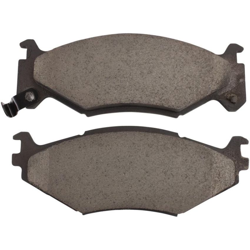 MPA 1003-0522C Quality-Built Black Series Ceramic Brake Pads w/ Hardware