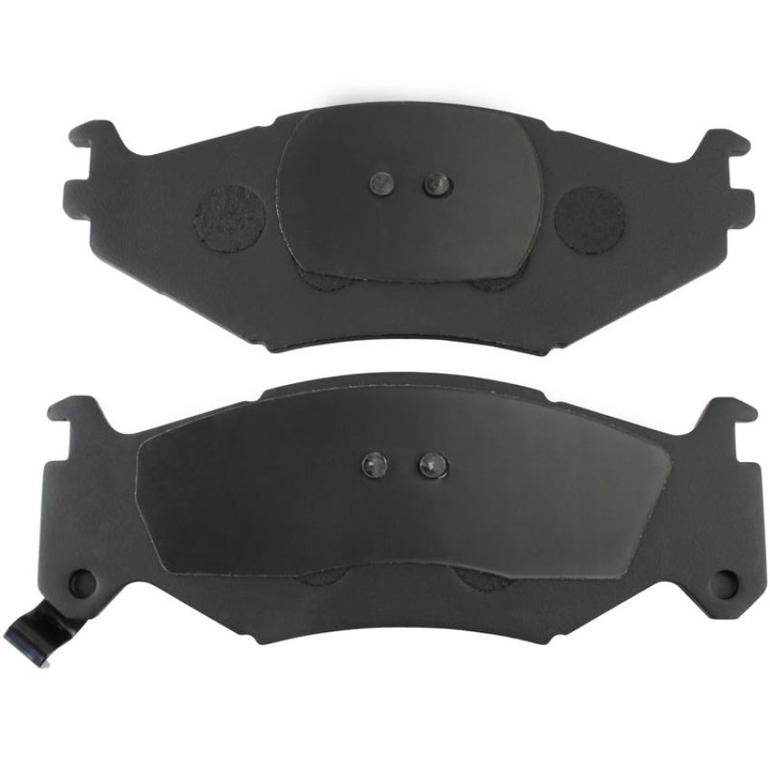 MPA 1003-0522M Quality-Built Black Series Semi-Metallic Brake Pads w/ Hardware