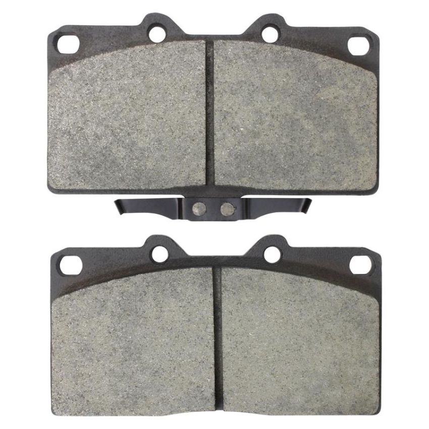 MPA 1003-0531M Quality-Built Black Series Semi-Metallic Brake Pads w/ Hardware