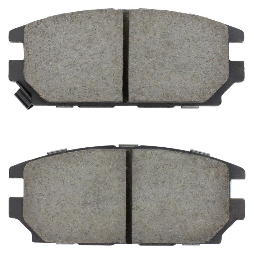 MPA 1003-0532C Quality-Built Black Series Ceramic Brake Pads w/ Hardware