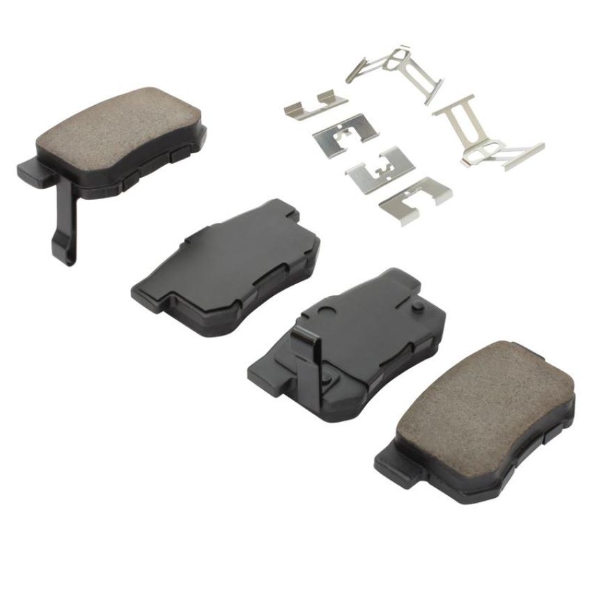 MPA 1003-0536AC Quality-Built Black Series Ceramic Brake Pads w/ Hardware