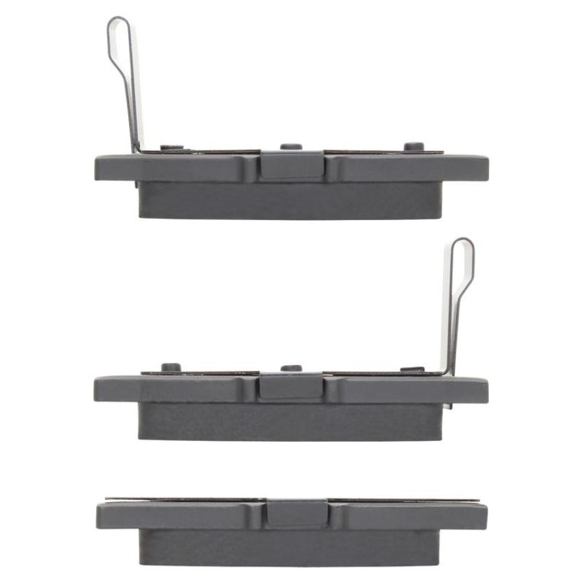 MPA 1003-0537BC Quality-Built Black Series Ceramic Brake Pads w/ Hardware