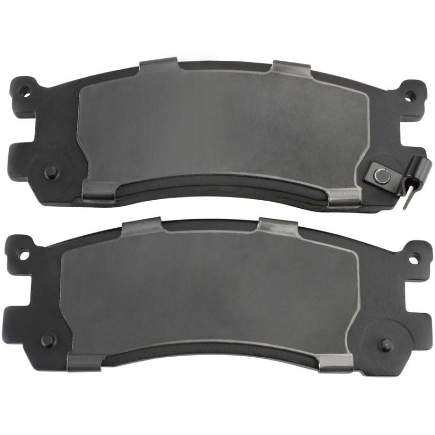 MPA 1003-0553AC Quality-Built Black Series Ceramic Brake Pads w/ Hardware
