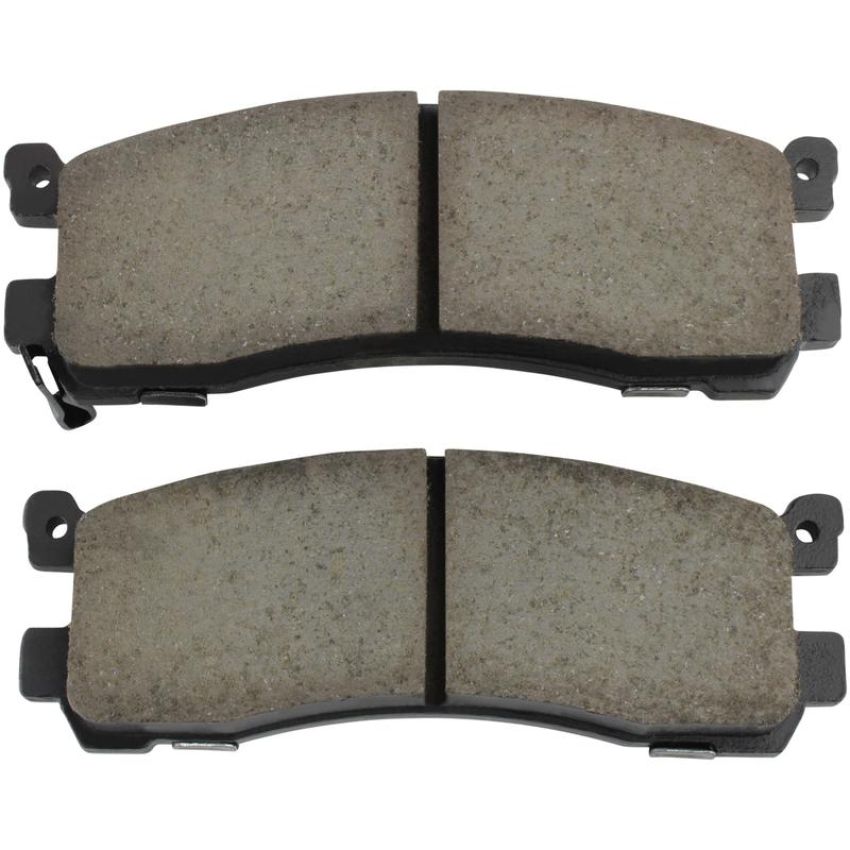 MPA 1003-0553AC Quality-Built Black Series Ceramic Brake Pads w/ Hardware