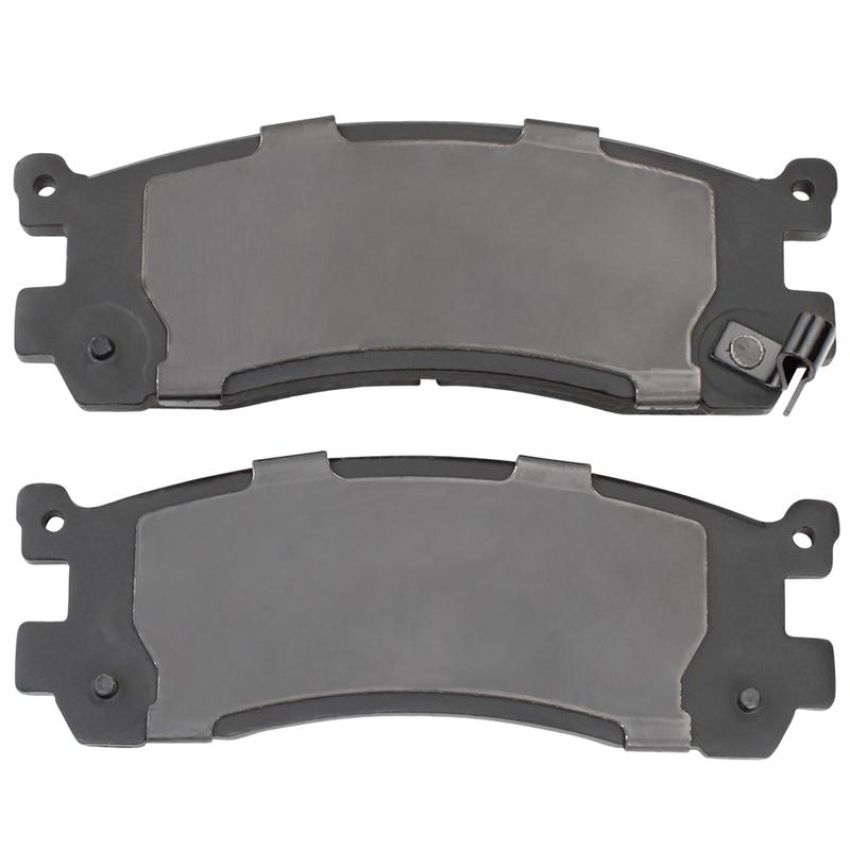 MPA 1003-0553C Quality-Built Black Series Ceramic Brake Pads w/ Hardware