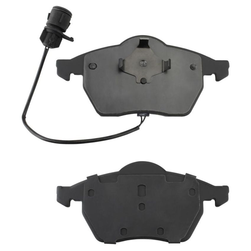 MPA 1003-0555BM Quality-Built Black Series Semi-Metallic Brake Pads w/ Hardware