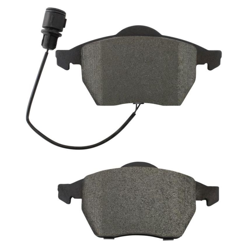 MPA 1003-0555BM Quality-Built Black Series Semi-Metallic Brake Pads w/ Hardware
