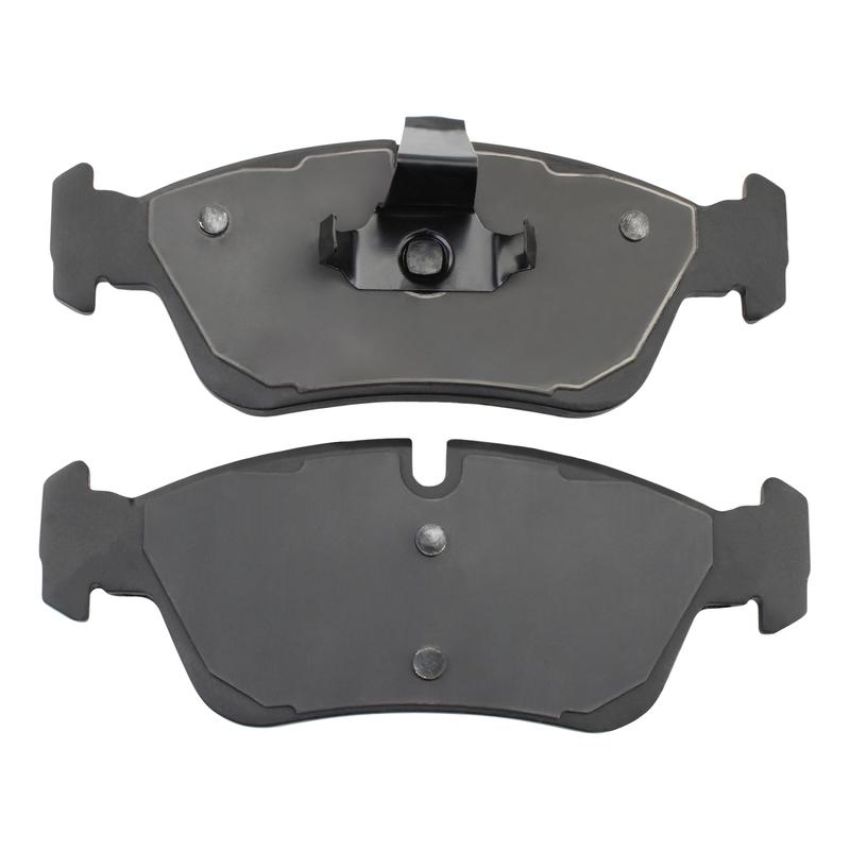 MPA 1003-0558AM Quality-Built Black Series Semi-Metallic Brake Pads w/ Hardware