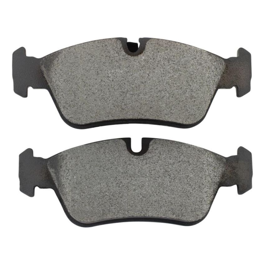 MPA 1003-0558AM Quality-Built Black Series Semi-Metallic Brake Pads w/ Hardware
