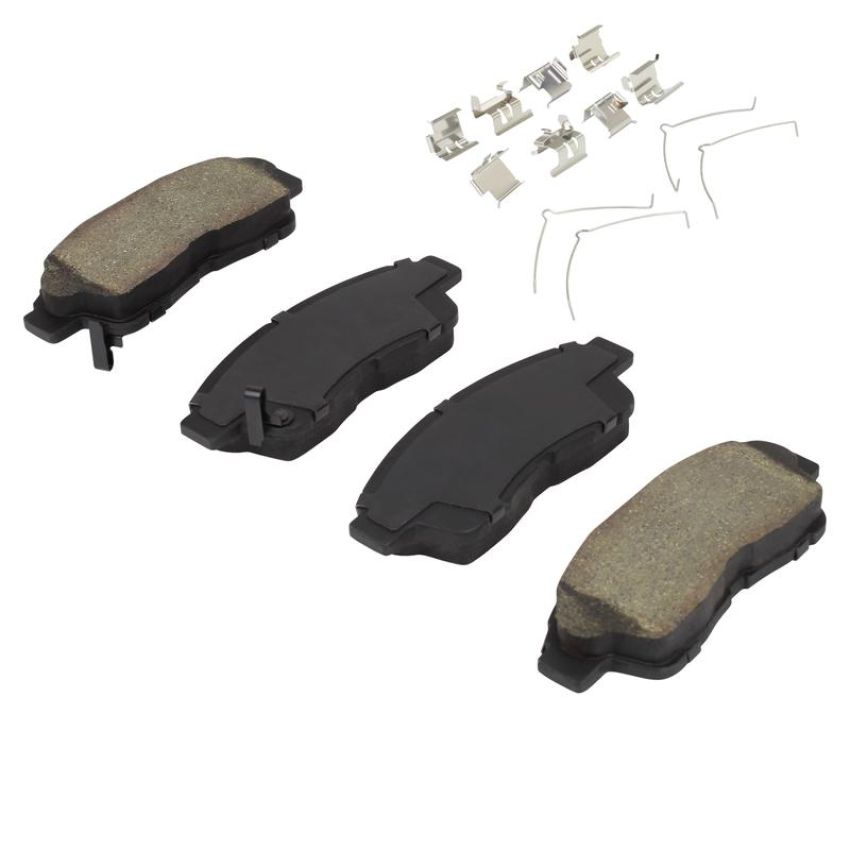 MPA 1003-0562C Quality-Built Black Series Ceramic Brake Pads w/ Hardware