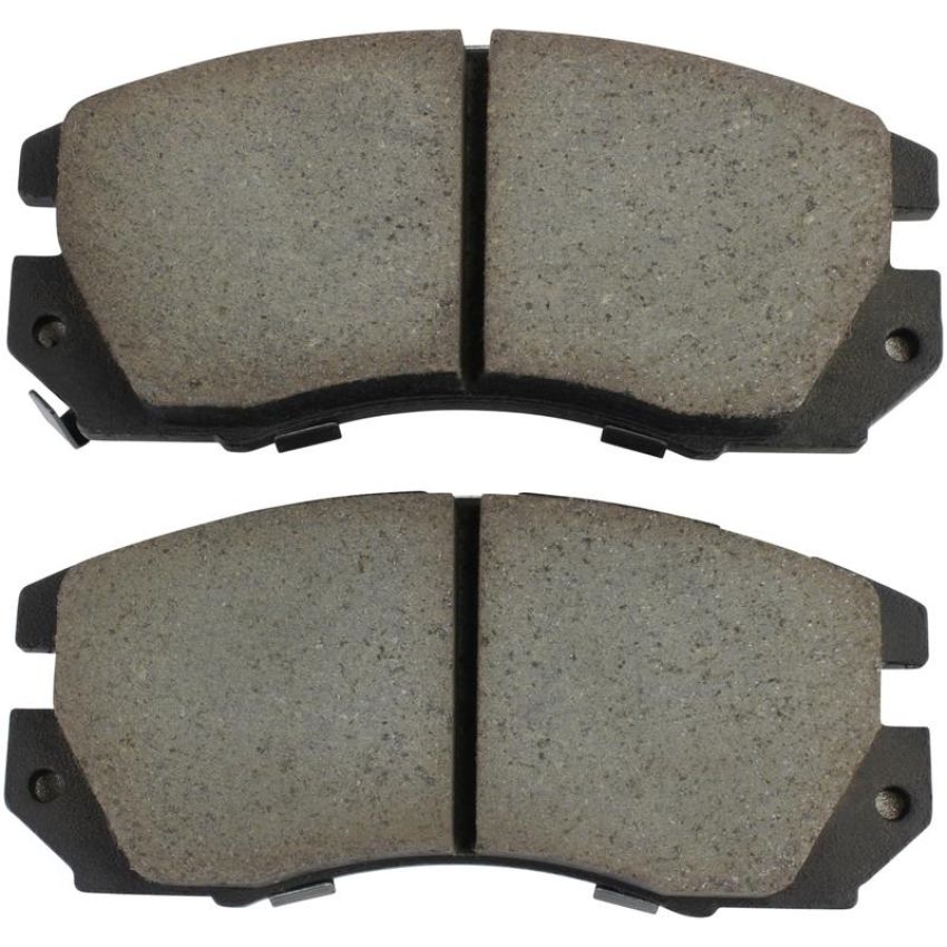 MPA 1003-0563C Quality-Built Black Series Ceramic Brake Pads w/ Hardware