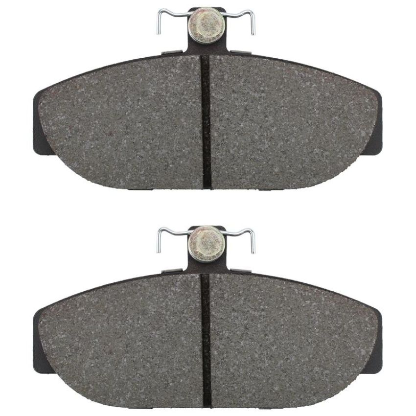 MPA 1003-0565M Quality-Built Black Series Semi-Metallic Brake Pads w/ Hardware