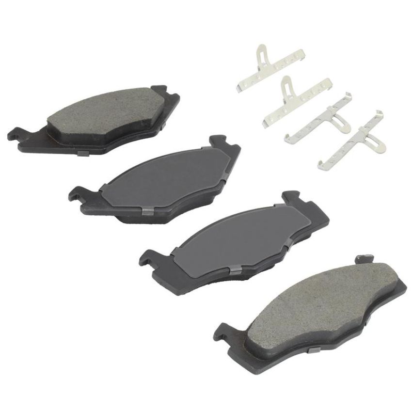 MPA 1003-0569C Quality-Built Black Series Ceramic Brake Pads w/ Hardware