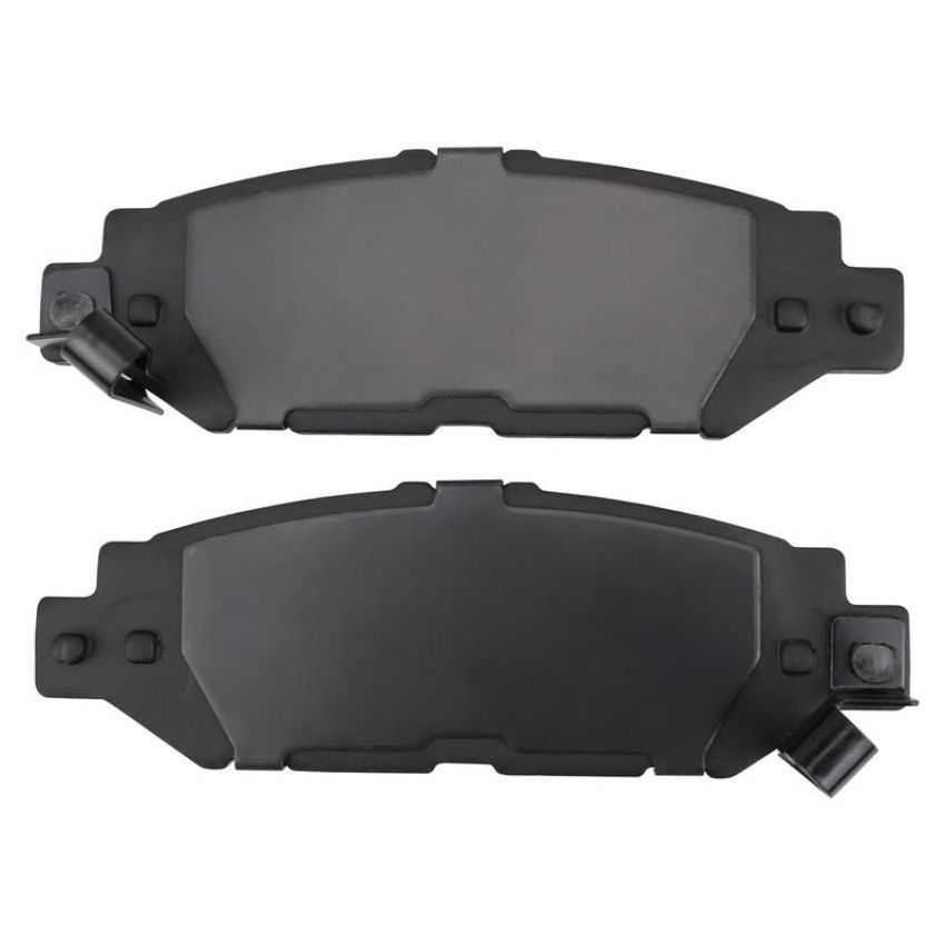 MPA 1003-0572C Quality-Built Black Series Ceramic Brake Pads w/ Hardware