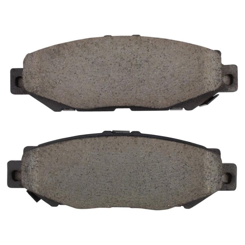 MPA 1003-0572C Quality-Built Black Series Ceramic Brake Pads w/ Hardware