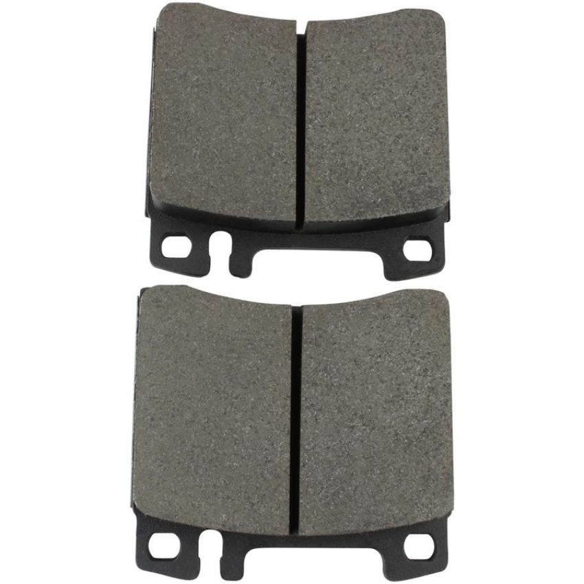MPA 1003-0578M Quality-Built Black Series Semi-Metallic Brake Pads w/ Hardware