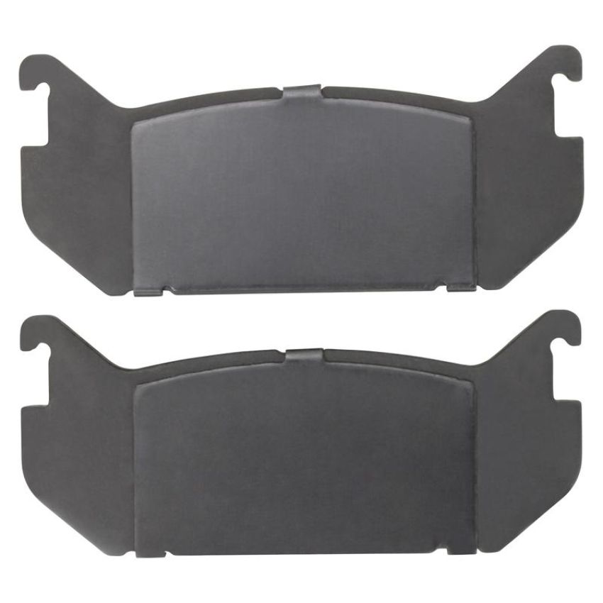 MPA 1003-0584C Quality-Built Black Series Ceramic Brake Pads w/ Hardware