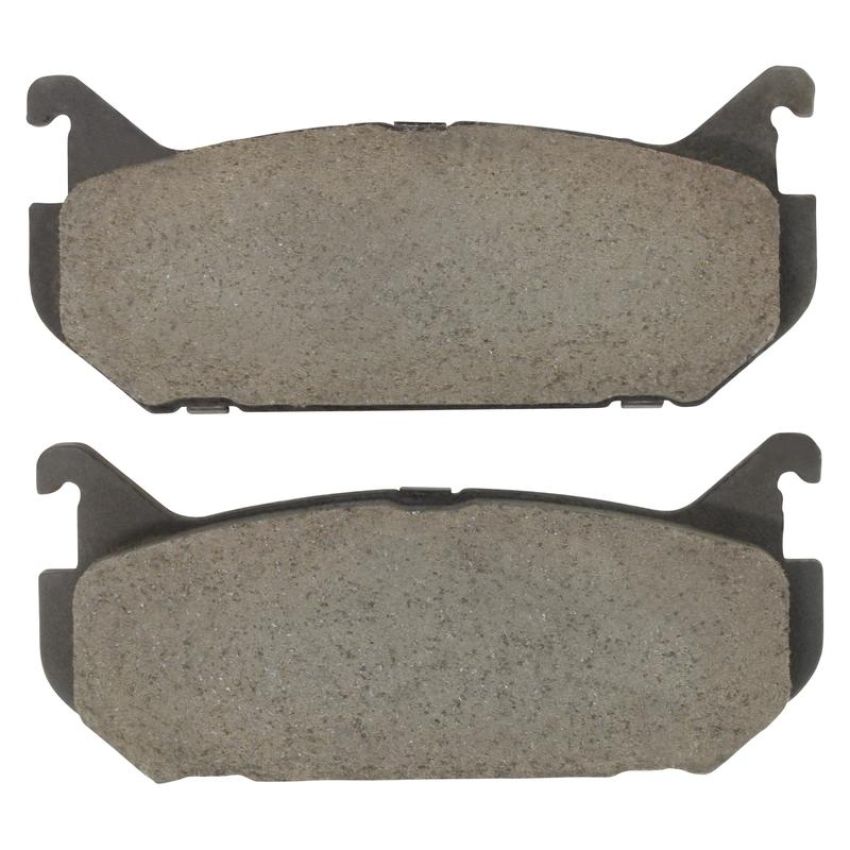 MPA 1003-0584C Quality-Built Black Series Ceramic Brake Pads w/ Hardware