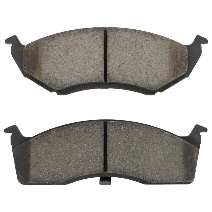 MPA 1003-0591M Quality-Built Black Series Semi-Metallic Brake Pads w/ Hardware