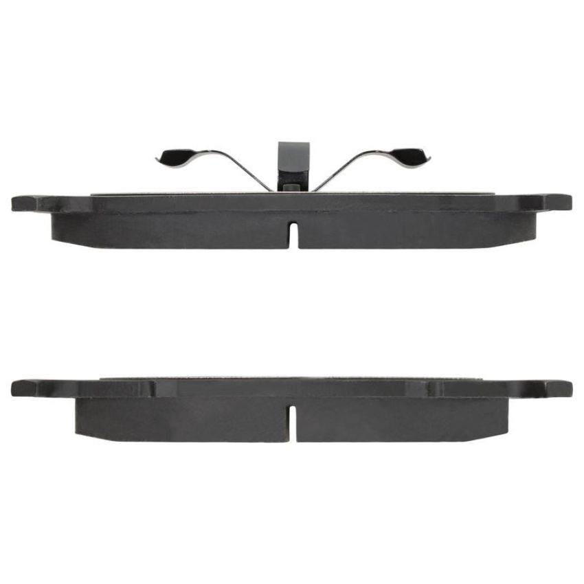 MPA 1003-0591M Quality-Built Black Series Semi-Metallic Brake Pads w/ Hardware