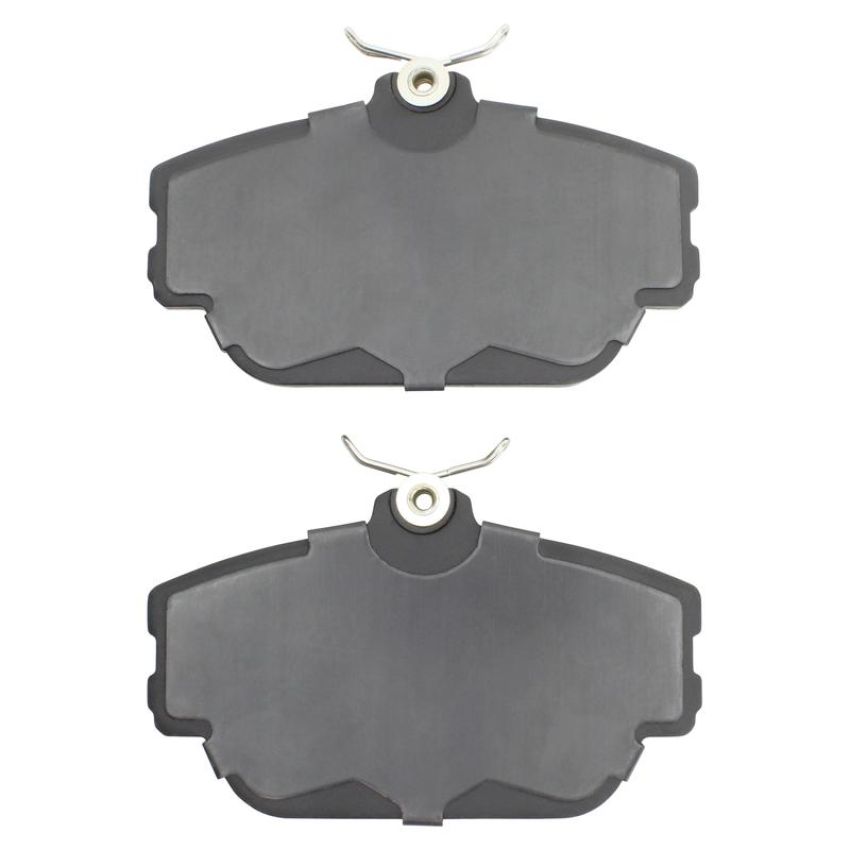 MPA 1003-0598C Quality-Built Black Series Ceramic Brake Pads w/ Hardware