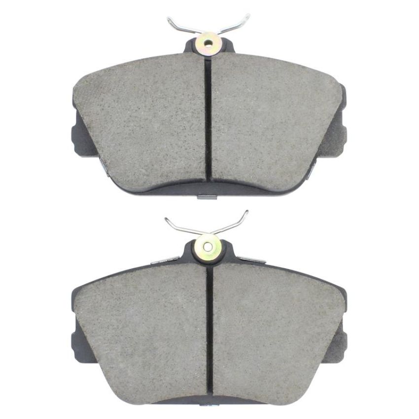 MPA 1003-0598C Quality-Built Black Series Ceramic Brake Pads w/ Hardware