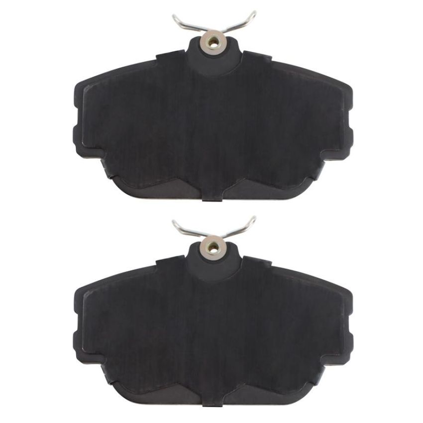 MPA 1003-0598M Quality-Built Black Series Semi-Metallic Brake Pads w/ Hardware
